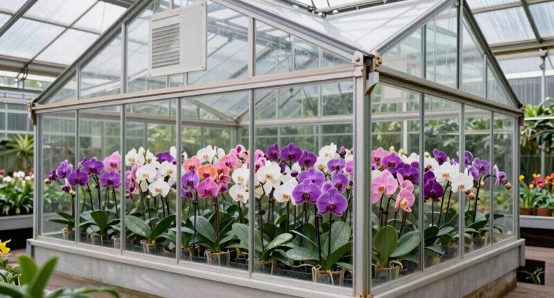 top polycarbonate orchid greenhouse kits