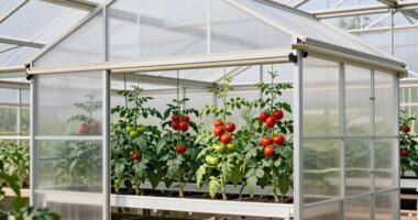 top polycarbonate tomato greenhouse kits