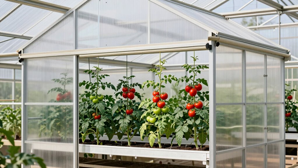 top polycarbonate tomato greenhouse kits