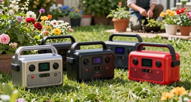 top portable garden power stations