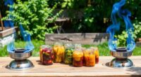 top propane canning burners