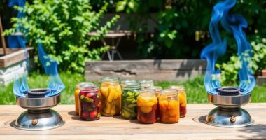 top propane canning burners