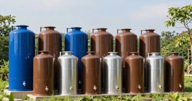 top rainwater storage options