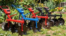 top rear tine rototillers