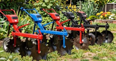 top rear tine rototillers