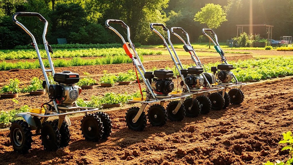 top rear tine tillers