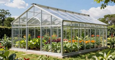 top reinforced polycarbonate greenhouses