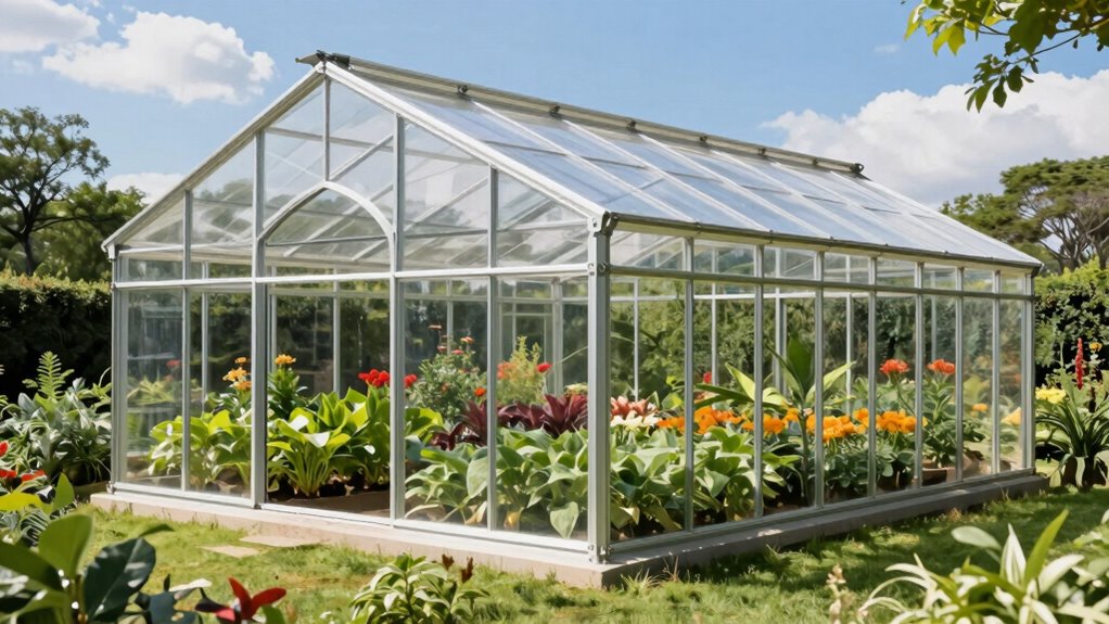 top reinforced polycarbonate greenhouses