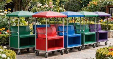 top rolling garden carts
