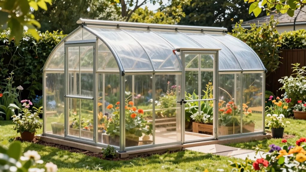 top small backyard greenhouse kits