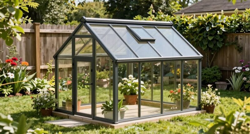 top small backyard greenhouse kits