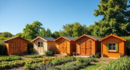 top small farm garden sheds