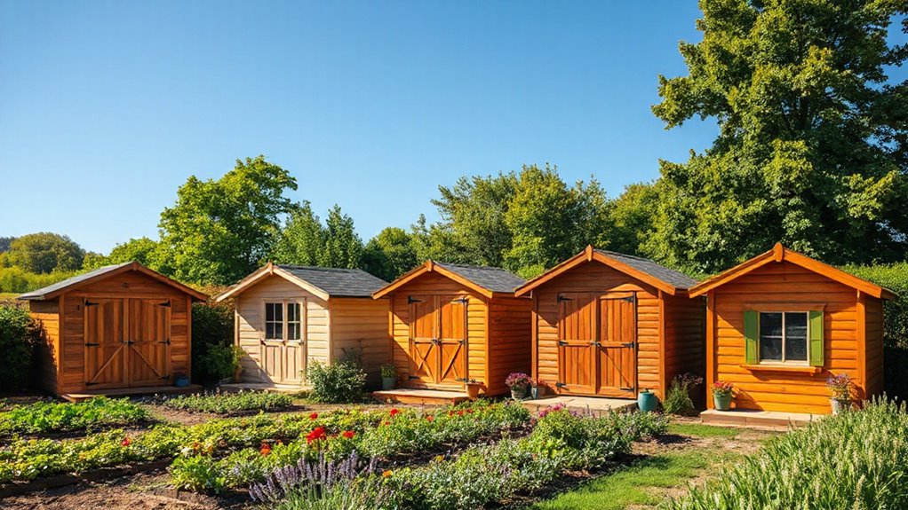top small farm garden sheds