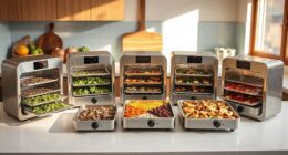 top stainless steel dehydrators