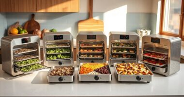 top stainless steel dehydrators