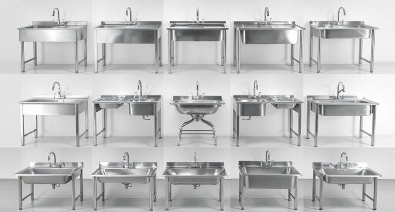 top stainless steel utility sinks