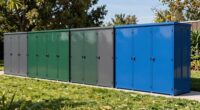 top waterproof outdoor storage cabinets