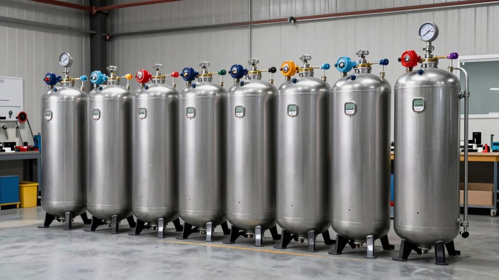 top well pump pressure tanks