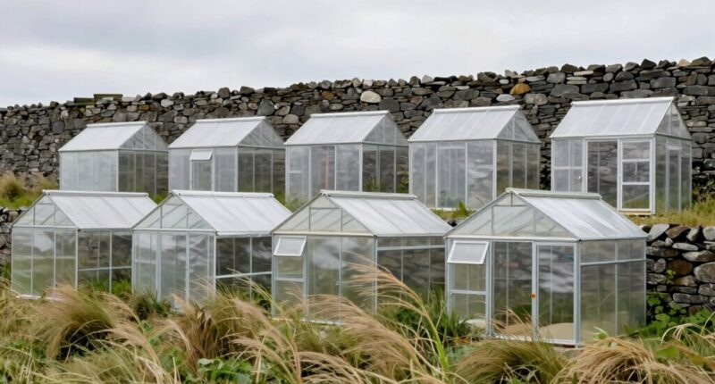 top wind resistant lean to greenhouses