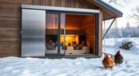 top winter chicken doors