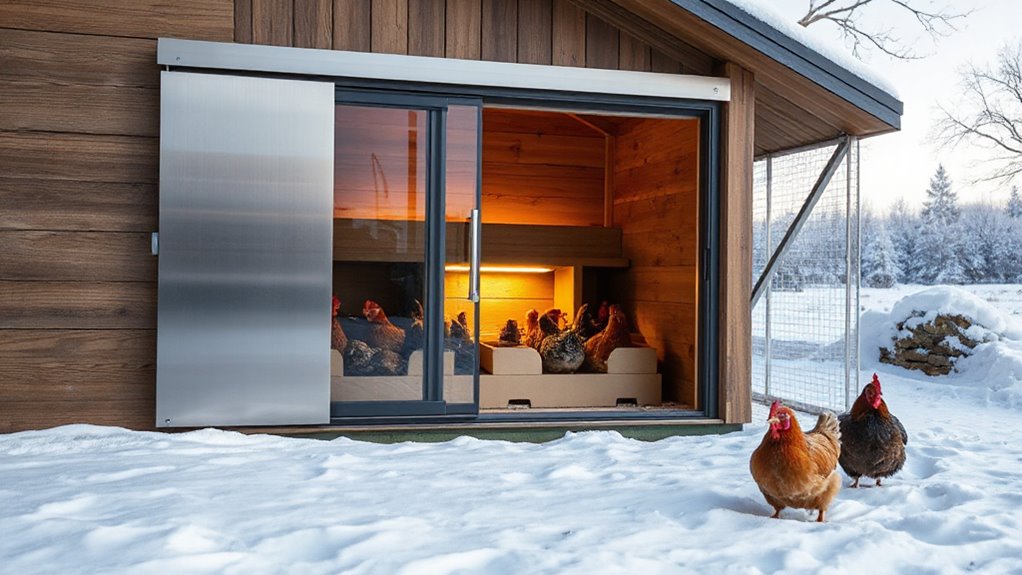 top winter chicken doors