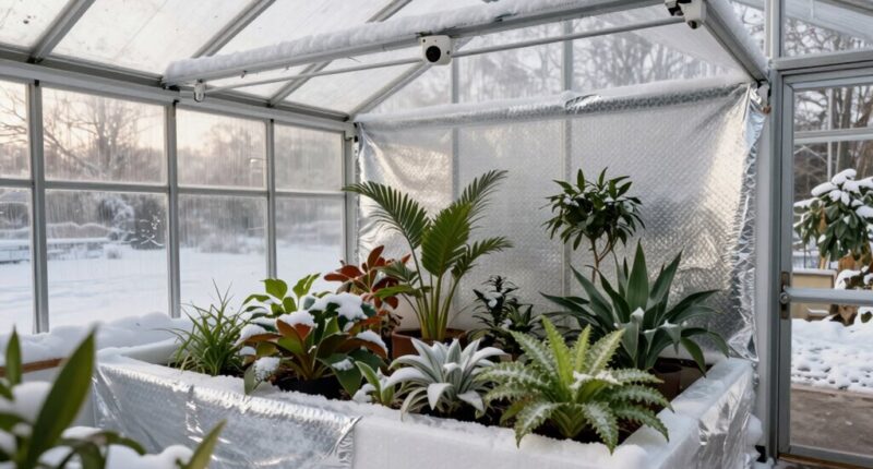 top winter greenhouse insulations