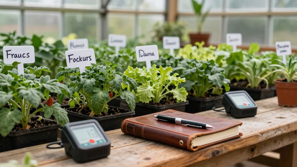 track greenhouse conditions consistently