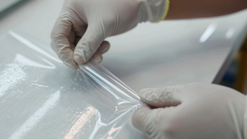 troubleshoot film application issues