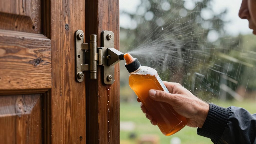 use lightweight penetrative lubricant
