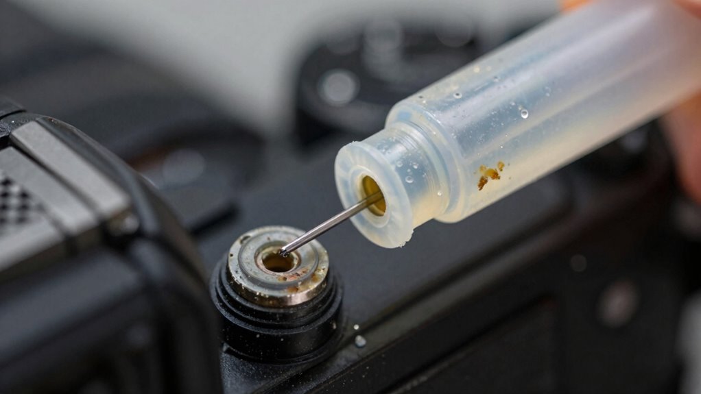 use needle to unblock