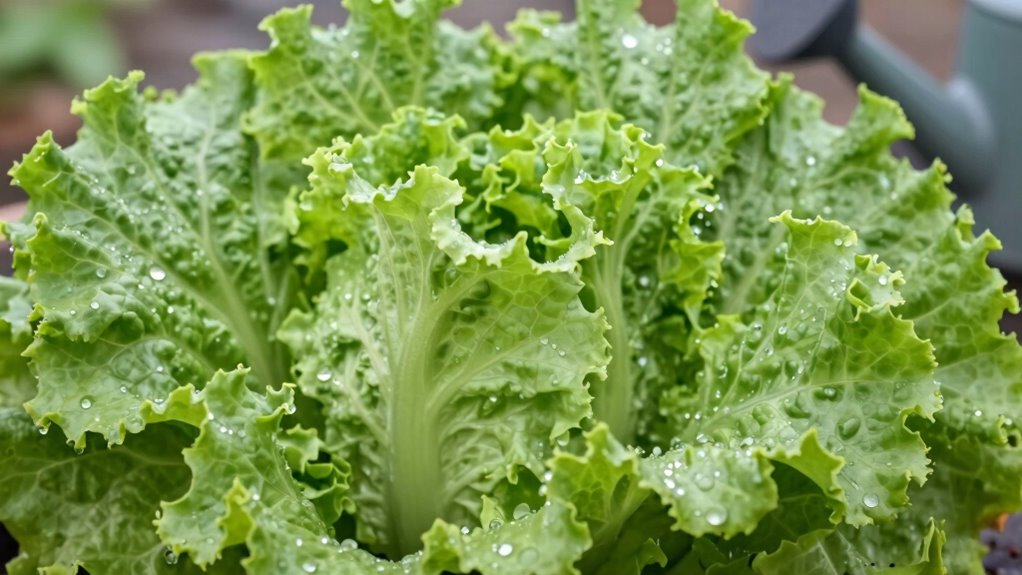 water sparingly for freshness