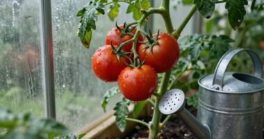 water tomato plants properly