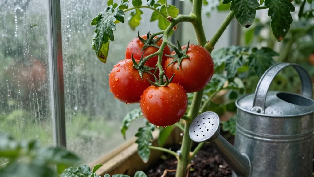 water tomato plants properly