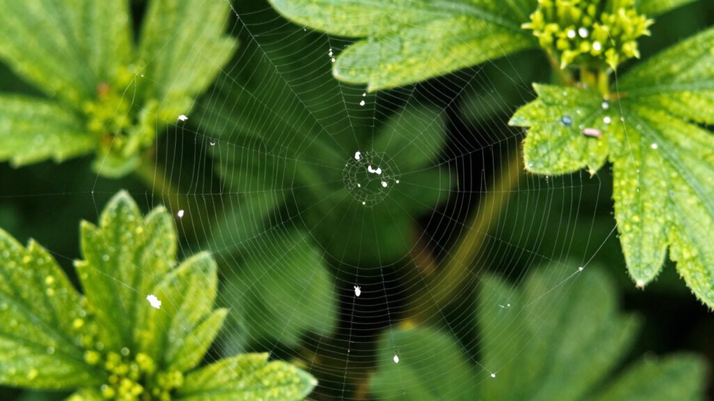 webbing signals escalating infestation