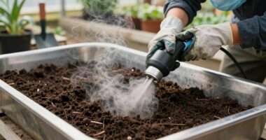 when to sterilize soil