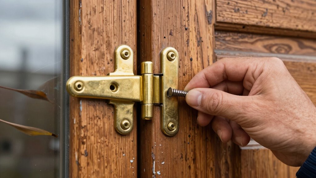wind resistant door adjustment