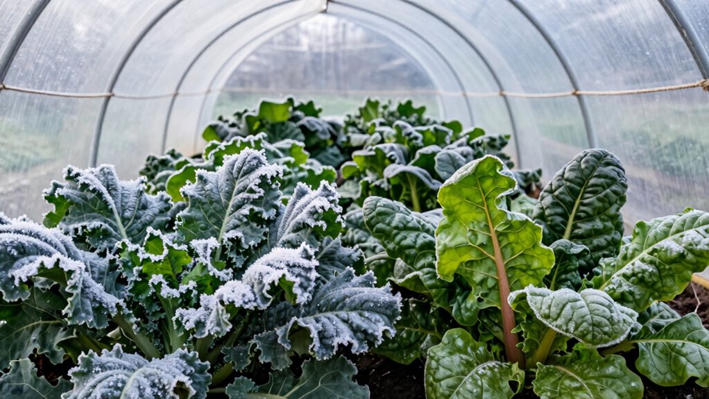 winter greenhouse harvest strategies