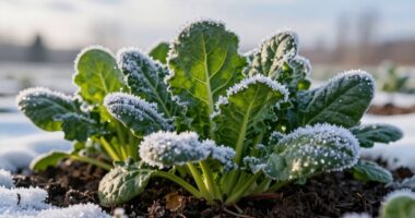 winter greenhouse harvest technique