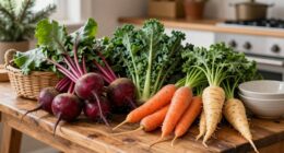 winter harvest sustainable meal