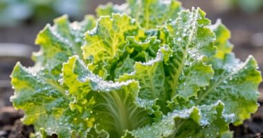 winter lettuce crispness technique