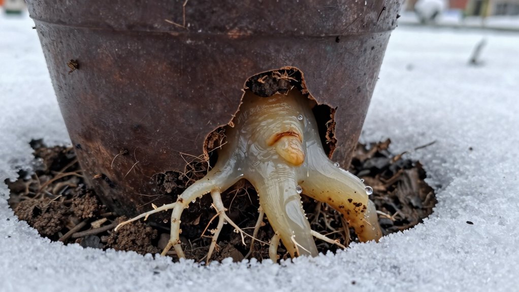 winter root rot causes