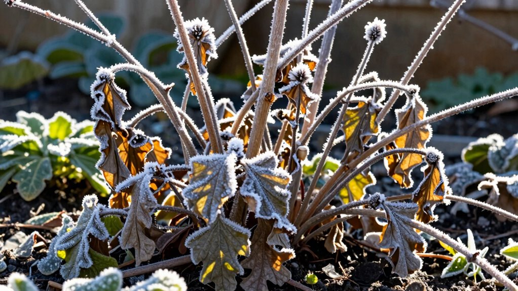 winter sun causes moisture loss