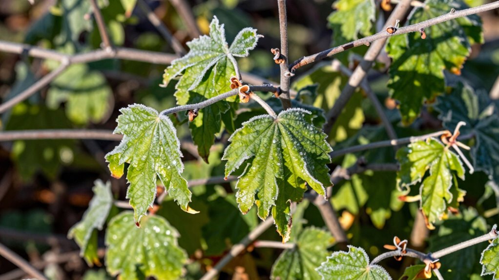 winter sun stress plants