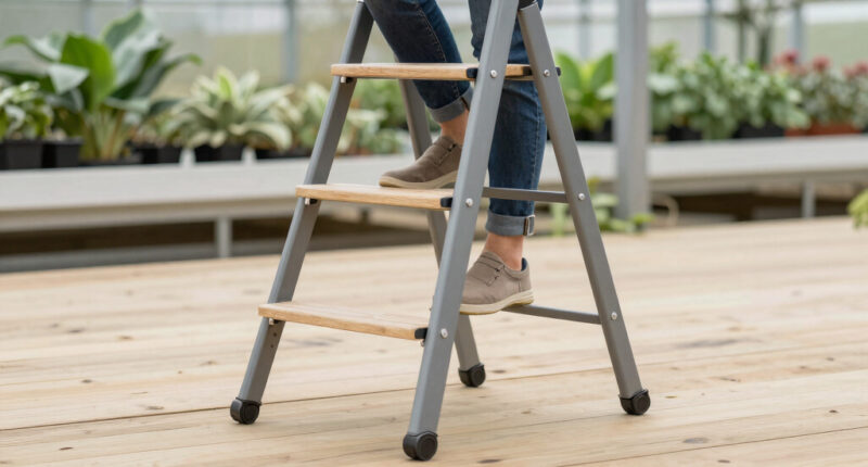 7 Best Rolling Ladder for Greenhouse Shelving in 2026