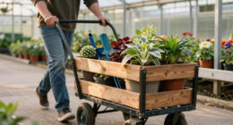 9 Best Rolling Garden Carts for Greenhouse Work in 2026