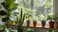 adjusting plants for light