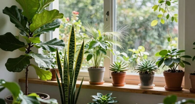adjusting plants for light