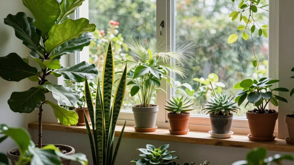 adjusting plants for light