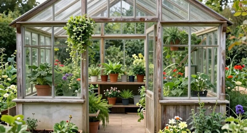 aligning greenhouse with gardening style