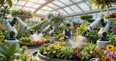 automated seasonal garden maintenance